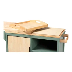 Baxton Studio Dorthy Kitchen Cart -The Novogratz Shop 4485461 ALT10