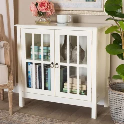 Baxton Studio Kendall Storage Cabinet -The Novogratz Shop 4485474 ALT