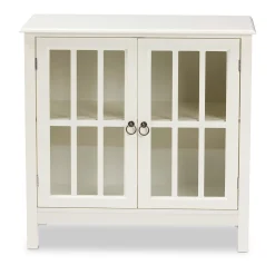 Baxton Studio Kendall Storage Cabinet -The Novogratz Shop 4485474 ALT3
