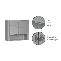 RiverRidge Home Madison Collection 2-Door Wall Cabinet -The Novogratz Shop 4495986 ALT7