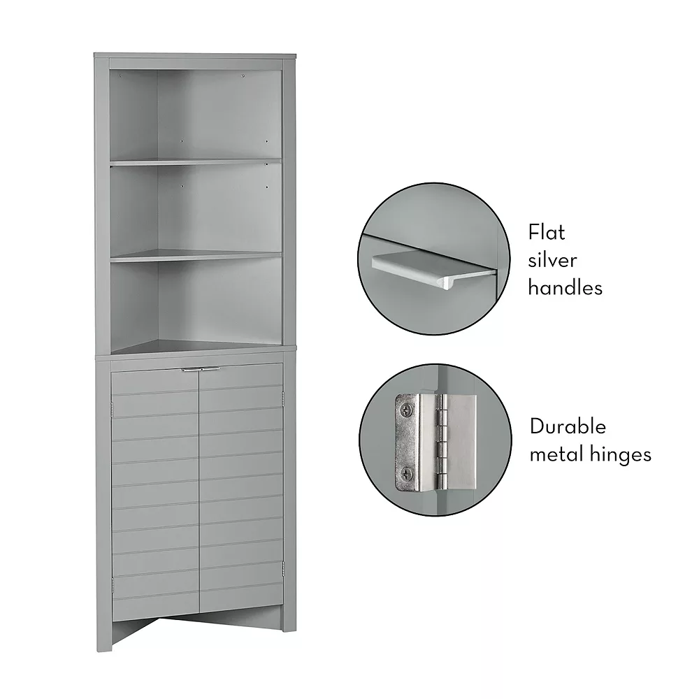 RiverRidge Home Madison Collection Tall Corner Cabinet 8 RiverRidge Home Madison Collection Tall Corner Cabinet - Image 6