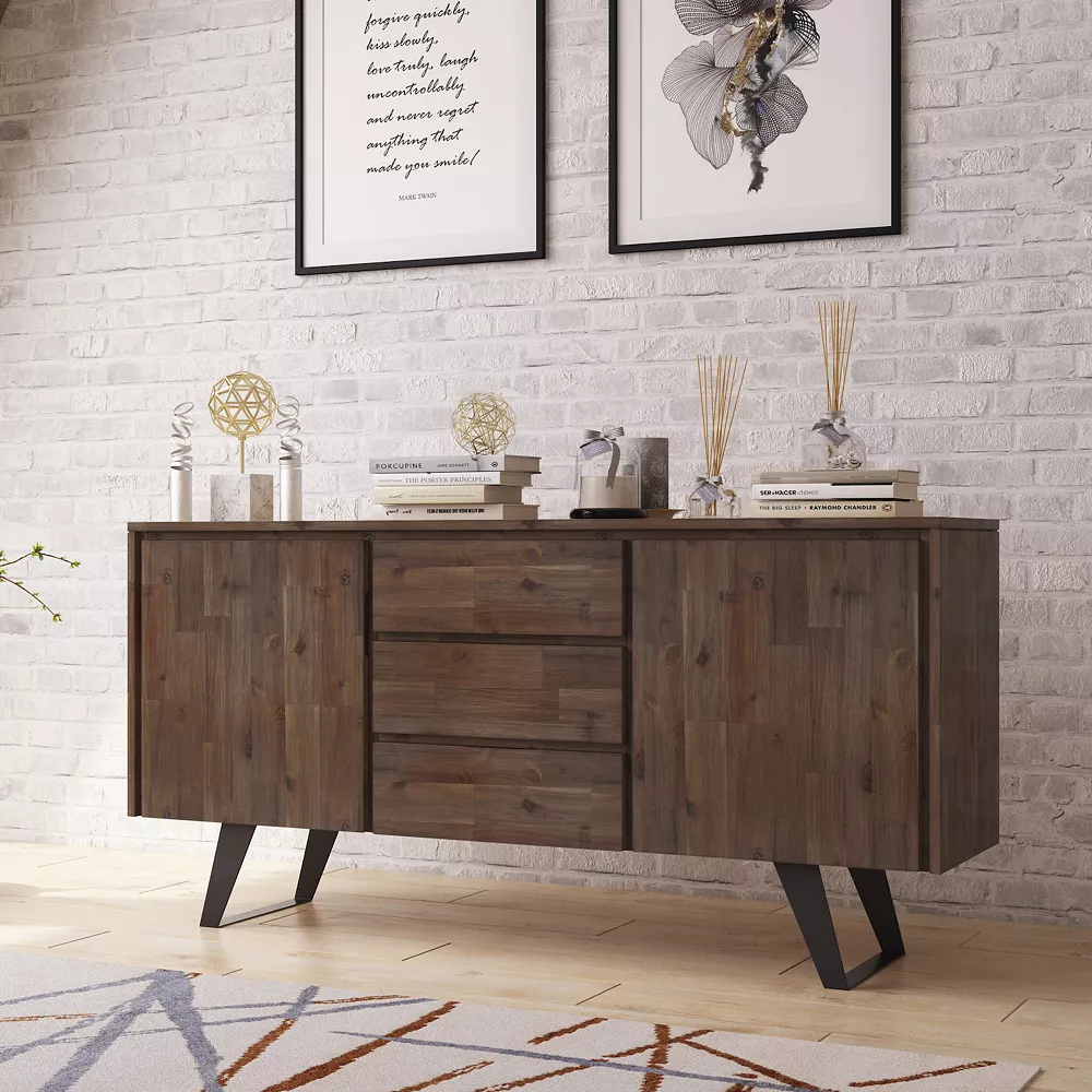 Simpli Home Lowry Sideboard Buffet 4 Simpli Home Lowry Sideboard Buffet - Image 2