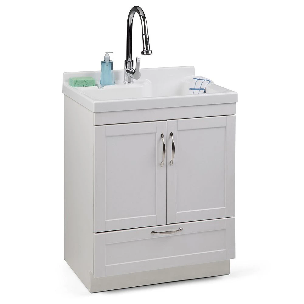 Simpli Home Maile 28-in. Laundry Cabinet 4 Simpli Home Maile 28-in. Laundry Cabinet - Image 2