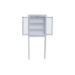 Alaterre Furniture Dorset Bath Over The Toilet Space Saver Storage Unit -The Novogratz Shop 4538943 ALT4