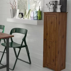 Ameriwood Home Milford Single Door Storage Pantry Cabinet -The Novogratz Shop 4548360 ALT3
