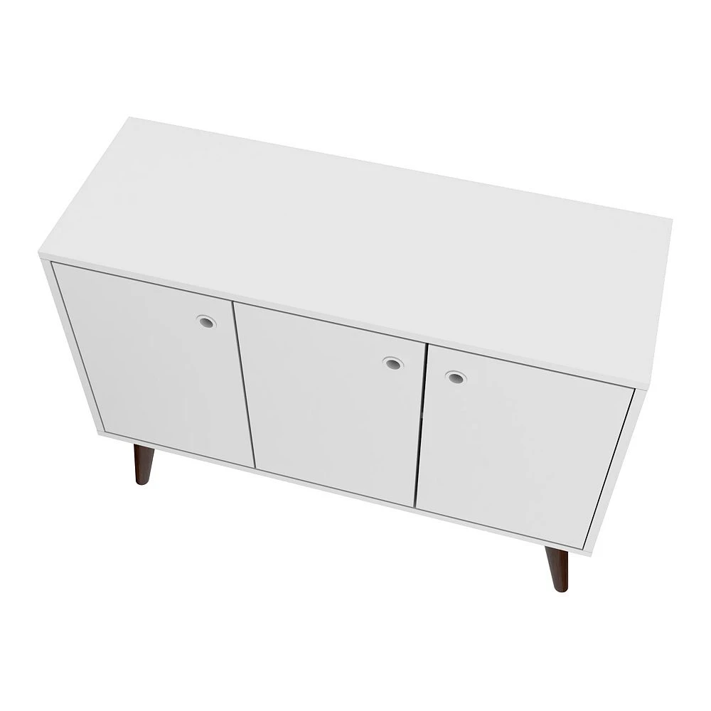 Manhattan Comfort Bromma 3-Shelf Sideboard 5 Manhattan Comfort Bromma 3-Shelf Sideboard - Image 3