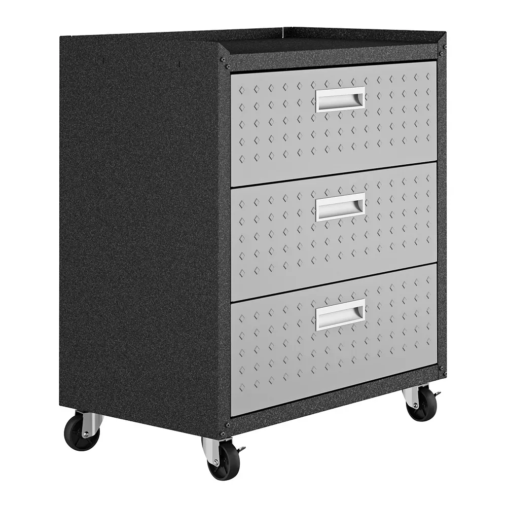 MANHATTAN COMFORT Fortress 31.5" Mobile Garage Chest With Drawers 5 MANHATTAN COMFORT Fortress 31.5" Mobile Garage Chest With Drawers - Image 3