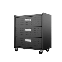 MANHATTAN COMFORT Fortress 31.5" Mobile Garage Chest With Drawers 11 MANHATTAN COMFORT Fortress 31.5" Mobile Garage Chest With Drawers -The Novogratz Shop 4618673 ALT2