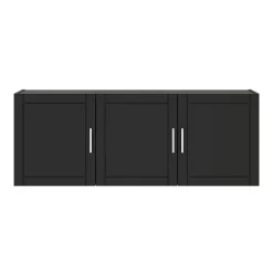 SystemBuild Callahan 3-Door Wall Storage Cabinet 9 SystemBuild Callahan 3-Door Wall Storage Cabinet -The Novogratz Shop 4637914 ALT4