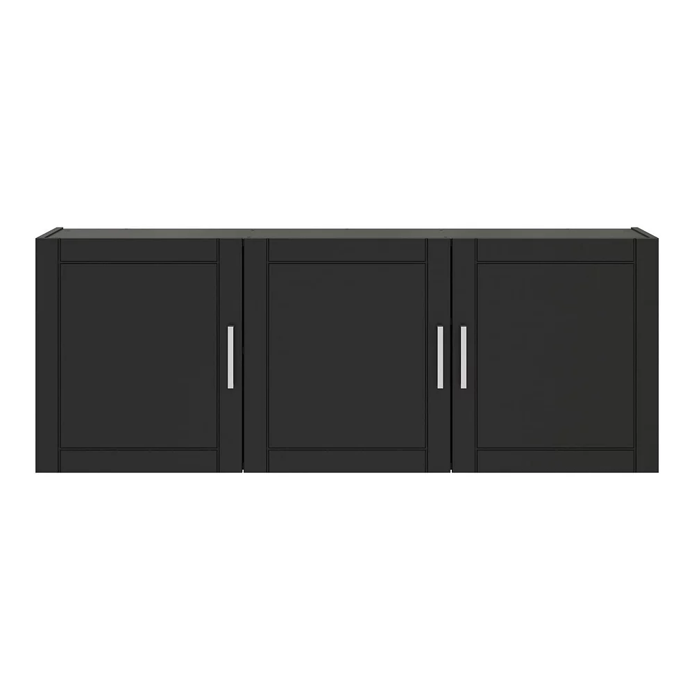 SystemBuild Callahan 3-Door Wall Storage Cabinet 6 SystemBuild Callahan 3-Door Wall Storage Cabinet - Image 4