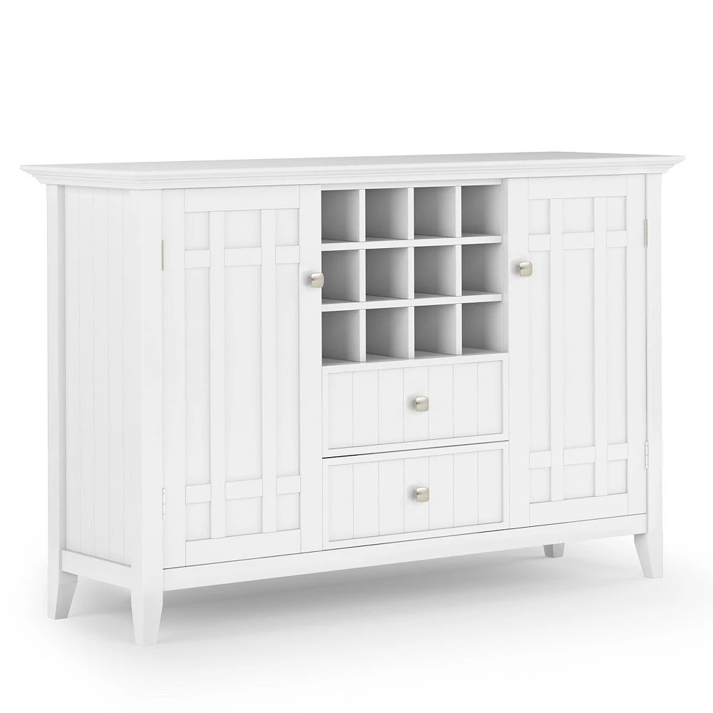 Simpli Home Bedford Sideboard Buffet Table 3 Simpli Home Bedford Sideboard Buffet Table