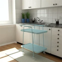 Cosco 2-Tier Serving Cart -The Novogratz Shop 4664234 ALT2