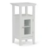 Simpli Home Acadian Storage Cabinet -The Novogratz Shop 4672905 Pure White