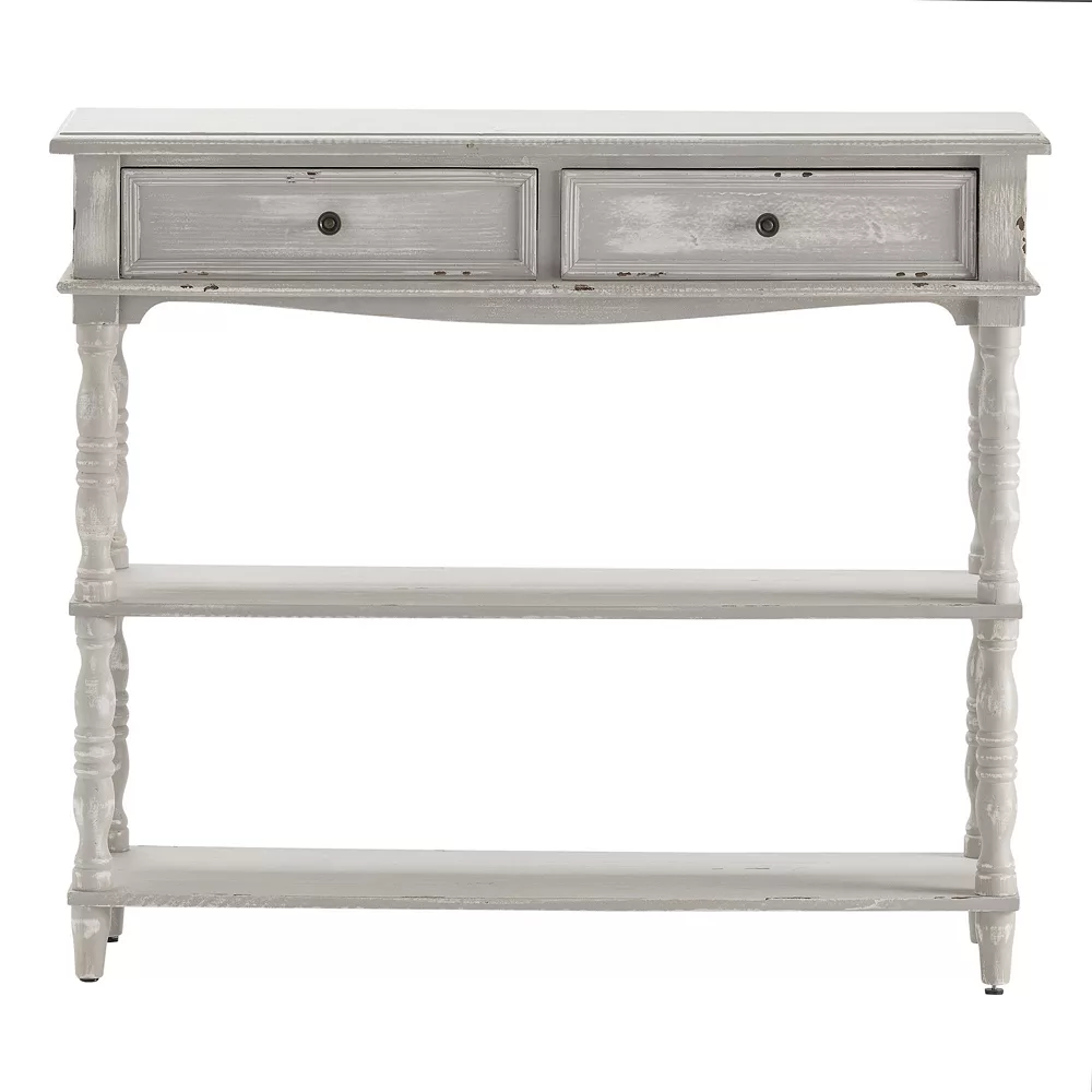 Crestview Collection Weston 2-Drawer Console Table 7 Crestview Collection Weston 2-Drawer Console Table - Image 5
