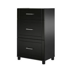 SystemBuild Callahan Black Base Cabinet