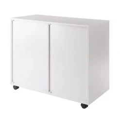 Winsome Halifax Mobile 2-Section Storage Cabinet -The Novogratz Shop 4941729 ALT6