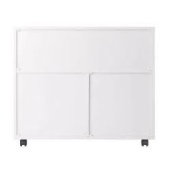 Winsome Halifax 3-Section Mobile Storage Cabinet 13 Winsome Halifax 3-Section Mobile Storage Cabinet -The Novogratz Shop 4941732 ALT5