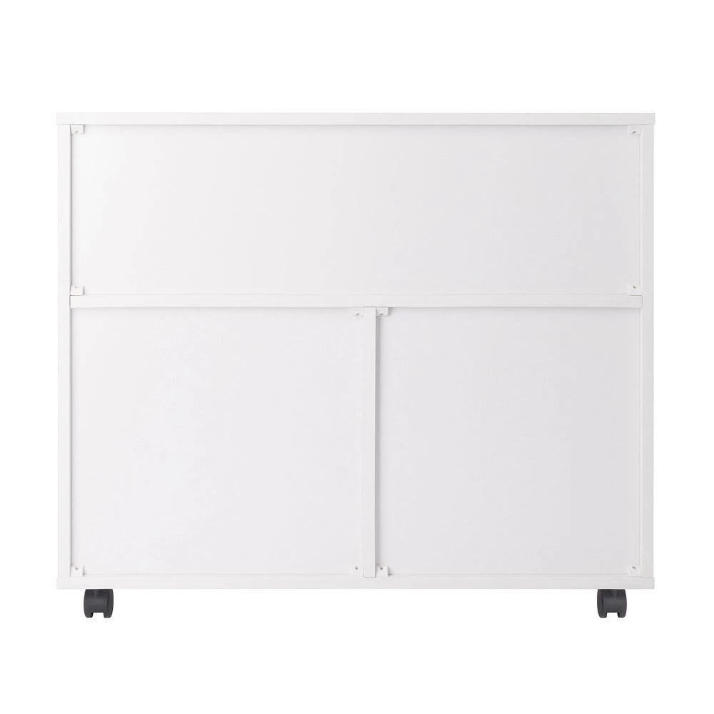 Winsome Halifax 3-Section Mobile Storage Cabinet 8 Winsome Halifax 3-Section Mobile Storage Cabinet - Image 6