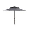 Safavieh Athens Double Top Crank Umbrella