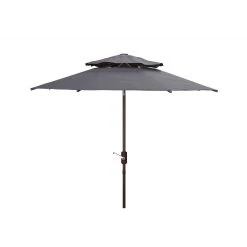 Safavieh Athens Double Top Crank Umbrella