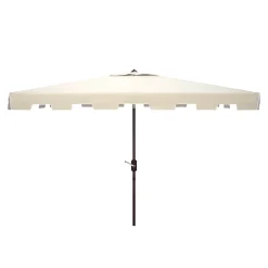 Safavieh Zimmerman Rectangular Market Umbrella