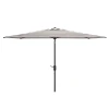 Safavieh Iris Fashion Rectangular Umbrella -The Novogratz Shop 4981955 Gray