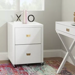 Linon Peggy Rolling File Cabinet -The Novogratz Shop 4992643 ALT