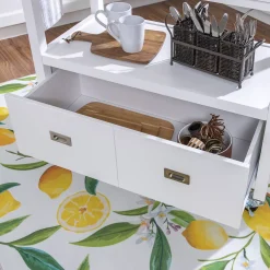 Linon Sydney Kitchen Cart -The Novogratz Shop 4993455 ALT3