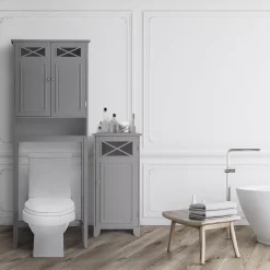Elegant Home Fashions Dawson Over The Toilet Storage -The Novogratz Shop 5049658 ALT3