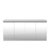 MANHATTAN COMFORT Viennese Sideboard -The Novogratz Shop 5067469 White Gloss