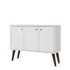 MANHATTAN COMFORT Bromma Buffet Table 1 MANHATTAN COMFORT Bromma Buffet Table -The Novogratz Shop 5067512 White
