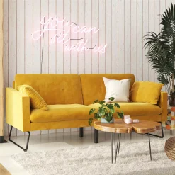 Mr. Kate Stella Vintage Inspired Velvet Futon -The Novogratz Shop 5117799 ALT2 1