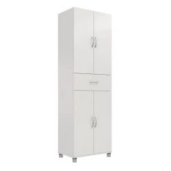 SystemBuild Lonn 1-Drawer Storage Cabinet Floor Decor -The Novogratz Shop 5121021 ALT4