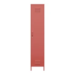 SystemBuild Mission District Single Locker Storage Cabinet Floor Decor -The Novogratz Shop 5121027 ALT3