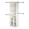 SystemBuild Rochon Closet Storage System -The Novogratz Shop 5121028 White