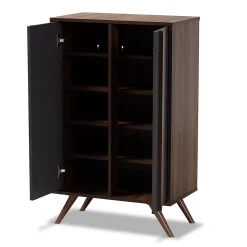 Baxton Studio Naoki Shoe Cabinet 10 Baxton Studio Naoki Shoe Cabinet -The Novogratz Shop 5142761 ALT2