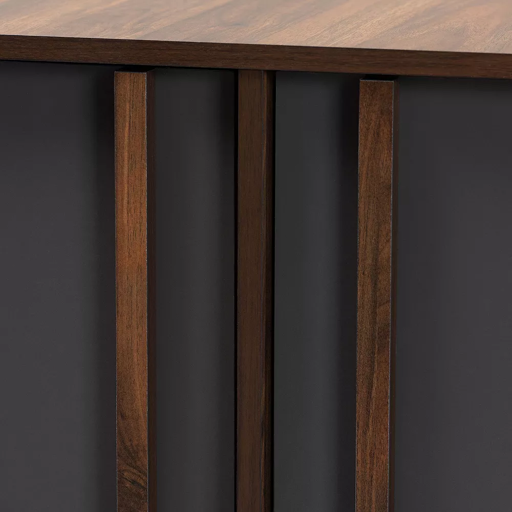 Baxton Studio Naoki Shoe Cabinet 7 Baxton Studio Naoki Shoe Cabinet - Image 5