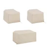 Crosley 3-Piece Furniture Cover Set -The Novogratz Shop 5145778