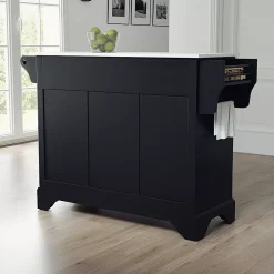 Crosley Lafayette Granite Top Full-Size Kitchen Island / Cart -The Novogratz Shop 5155054 ALT3