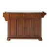 Crosley Alexandria Granite Top Full-Size Kitchen Island / Cart 2 Crosley Alexandria Granite Top Full-Size Kitchen Island / Cart -The Novogratz Shop 5155059 Cherry