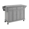 Crosley Full Size Granite Top Kitchen Cart 2 Crosley Full Size Granite Top Kitchen Cart -The Novogratz Shop 5155064