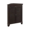 Crosley Lydia Corner Cabinet -The Novogratz Shop 5155163 Espresso