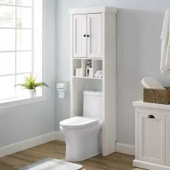 Crosley Seaside Space Saver Bathroom Cabinet -The Novogratz Shop 5155172 ALT2