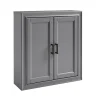 Crosley Tara Wall Cabinet -The Novogratz Shop 5155175 Gray