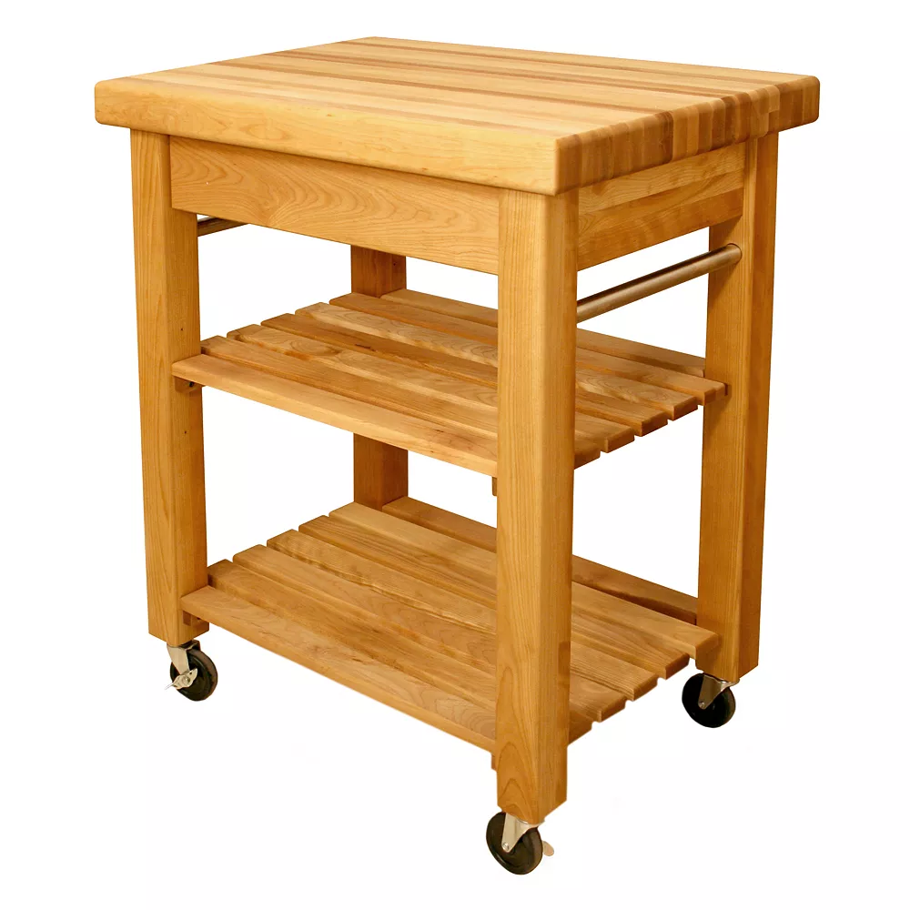 Catskill Craftsmen Mini French Country Kitchen Cart 3 Catskill Craftsmen Mini French Country Kitchen Cart