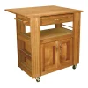 Catskill Craftsmen Heart Of The Kitchen Island Kitchen Cart With Drop Leaf -The Novogratz Shop 535733