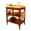 Catskill Craftsmen Roll-About Kitchen Cart -The Novogratz Shop 535771