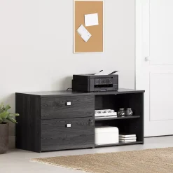 South Shore Interface 2-Drawer Credenza -The Novogratz Shop 5501208 ALT2