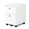 South Shore Interface 2-Drawer Mobile File Cabinet -The Novogratz Shop 5501209 White