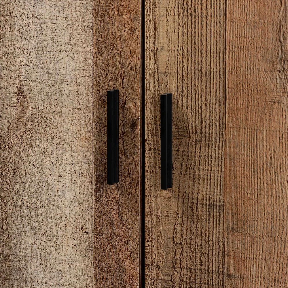 Baxton Studio Cyrille Tall Shoe Storage Cabinet 8 Baxton Studio Cyrille Tall Shoe Storage Cabinet - Image 6